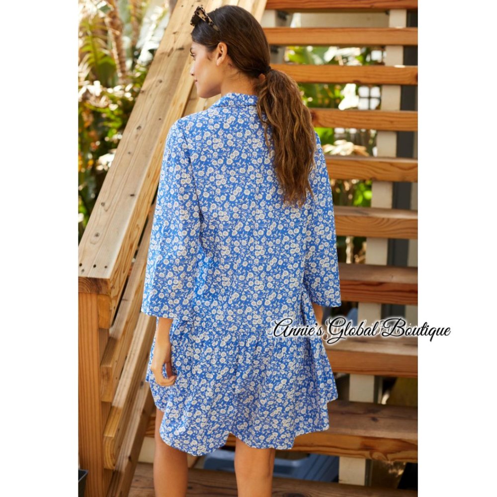 RARE NWT ANTHROPOLOGIE Deauville Babydoll Tunic Dress. Size XL - Picture 7 of 16